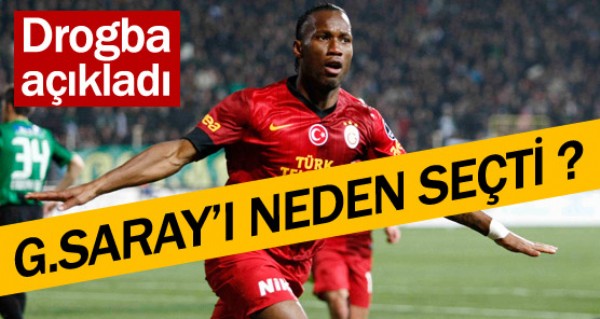 Drogba'dan ok zel aklamalar